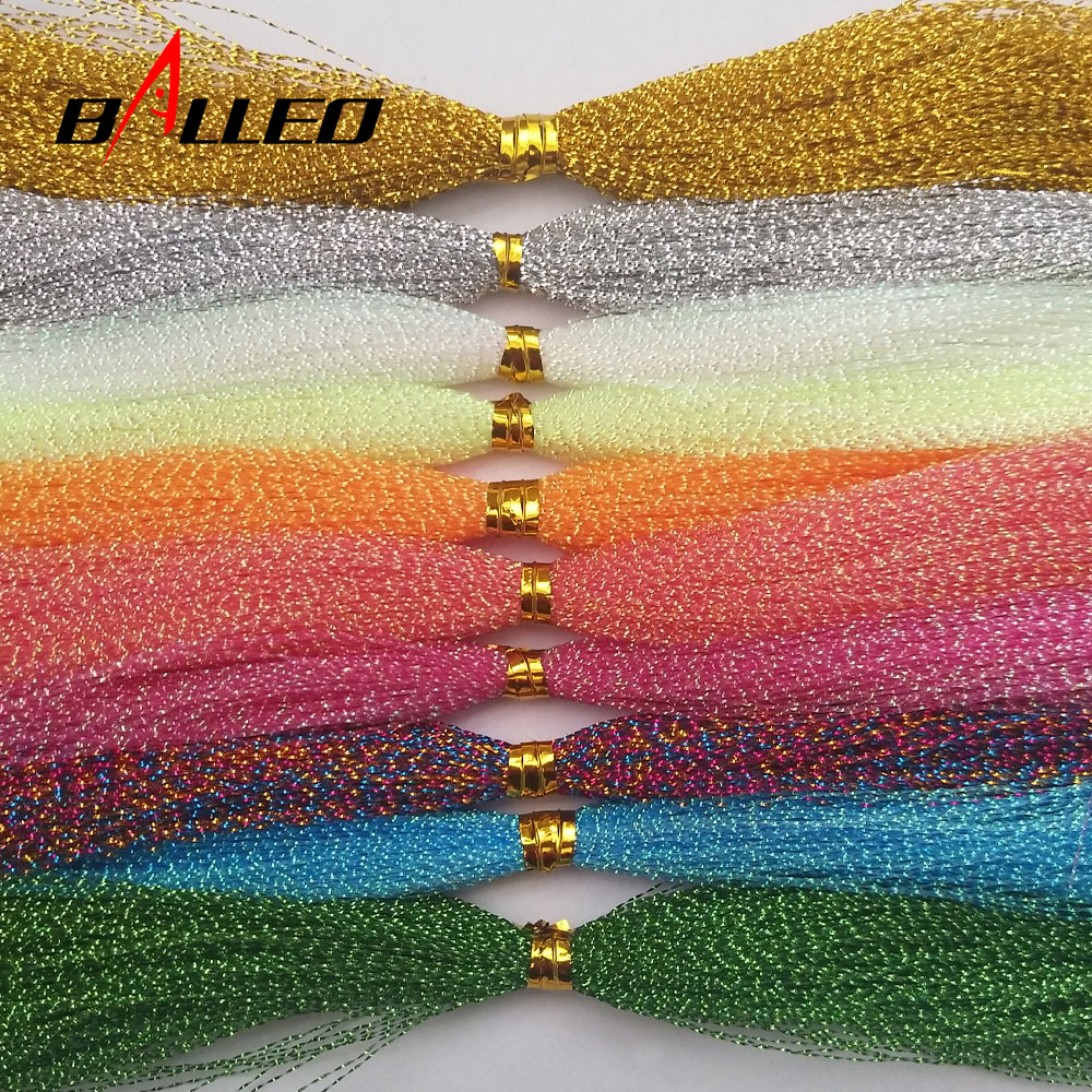 Fishing Lure Spoon - 5 팩/낚시 묶는 크리스탈 트위스트 Flashabou