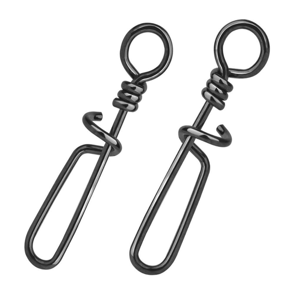 Fishing Lure Accessories - 50pcs 팩 스테인레스 스틸 코스트록 스냅