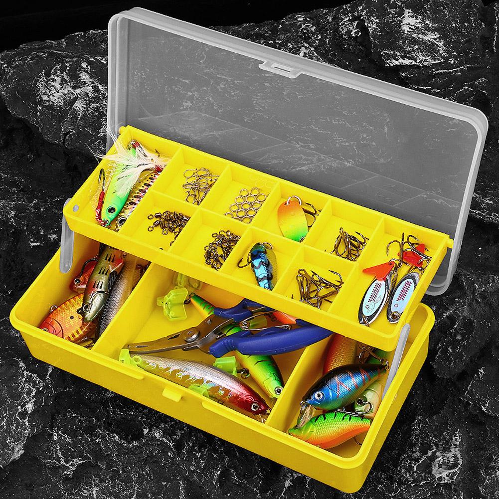 휴대용 낚시 도구 상자, 미끼 보관함, 칸막이가 있는  - Fishing Lure Soft Plastic 리뷰 및 가격