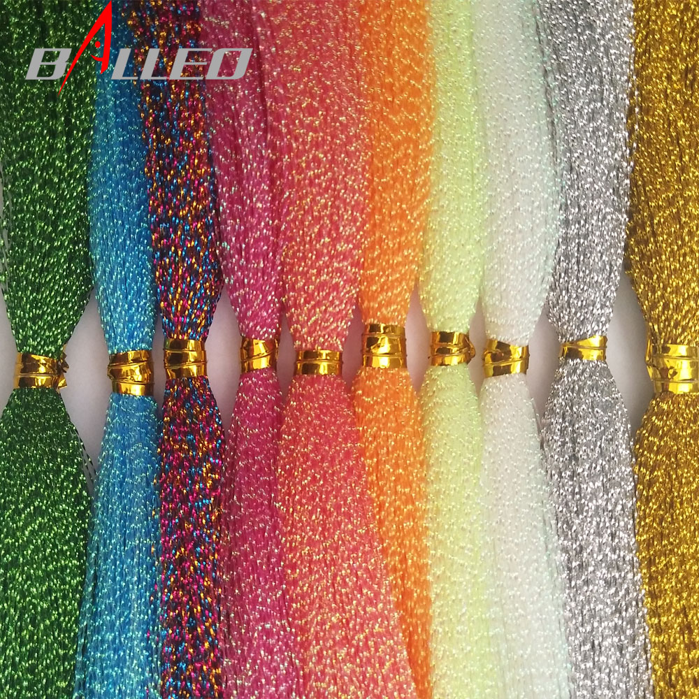 5 팩/낚시 묶는 크리스탈 트위스트 Flashabou  - Fishing Lure Spoon 리뷰 및 가격