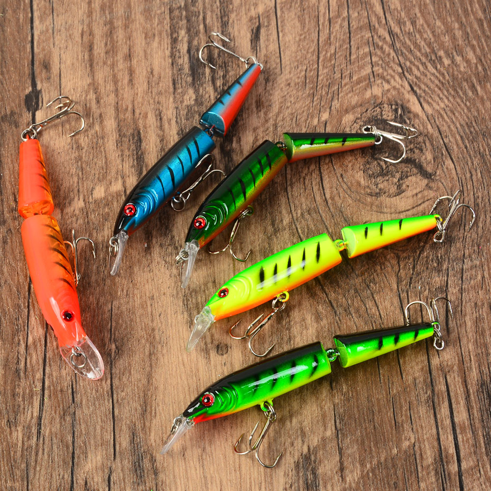 5개입 플로팅 미노우 저크베이트 루어 낚시용 인조 플라 - Fishing Lure Jerkbait 리뷰 및 가격