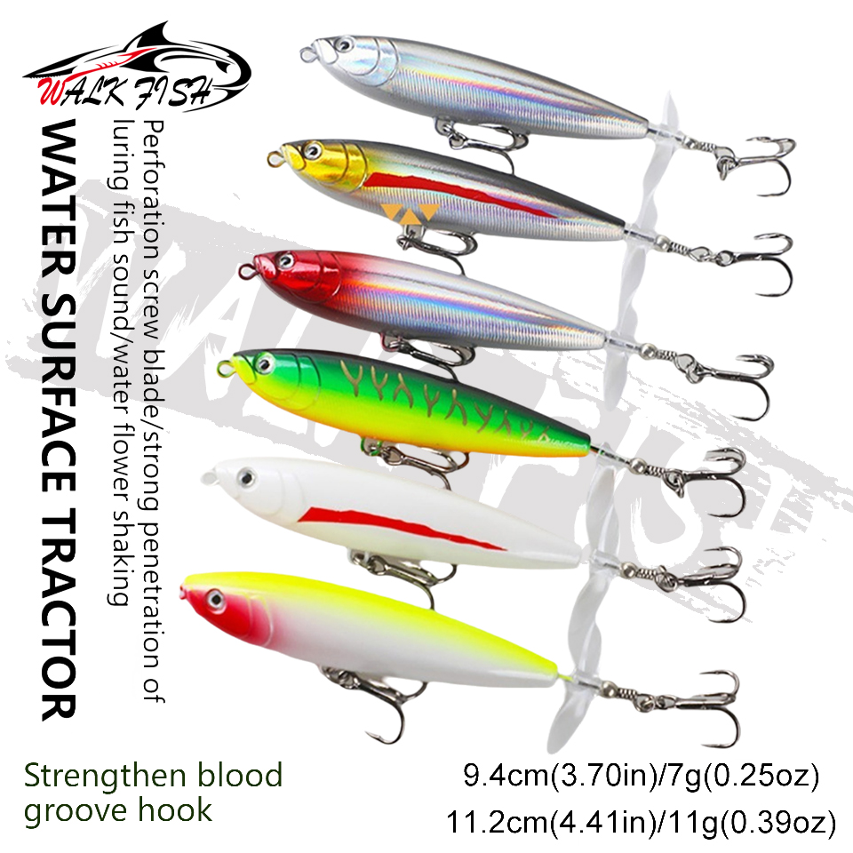 워크 피쉬 7g/11g 펜슬 베이트, 해수용 회전식 프 - Fishing Lure Buzzbait 리뷰 및 가격